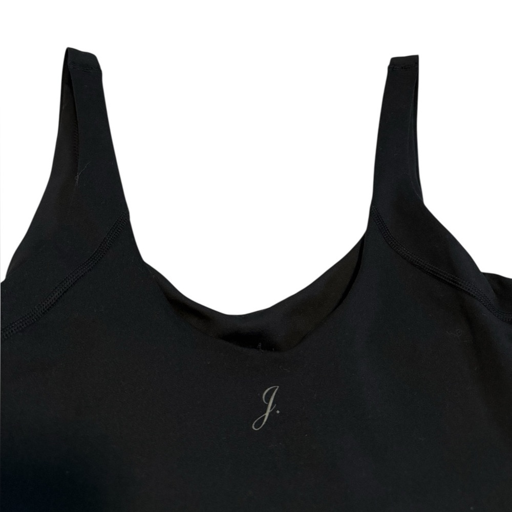 J. Crew Active CloudStretch Black V-Neck Dress w/ Built in Shorts Size L, Black - Picture 9 of 10